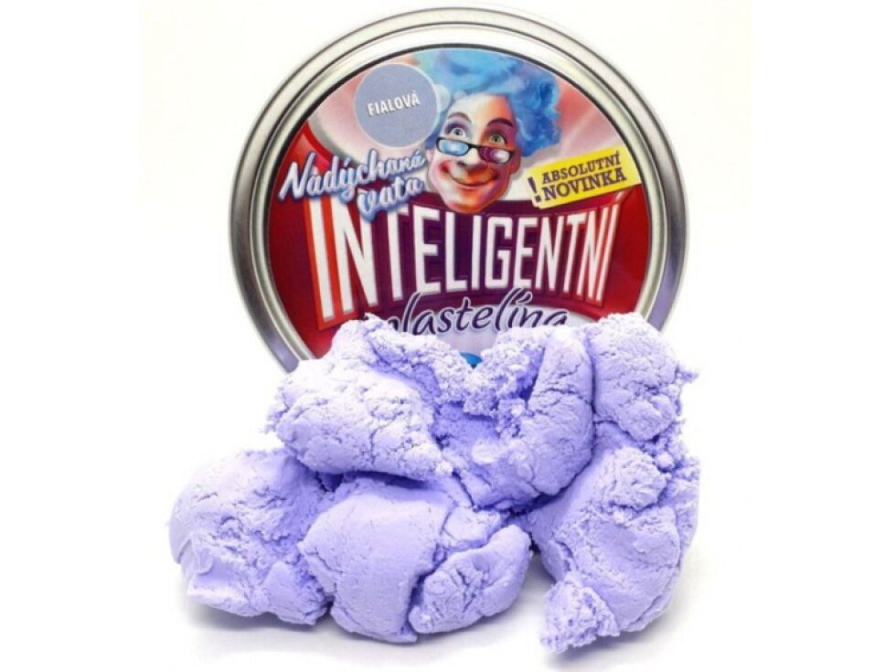 Inteligentní plastelína - Nadýchaná vata (Fialová)