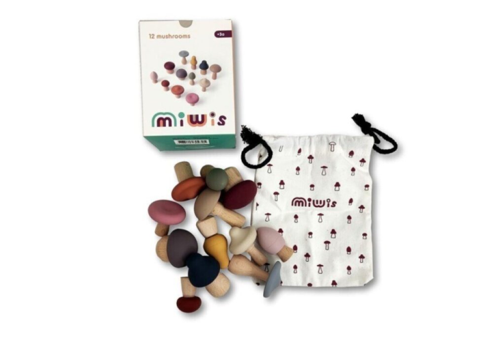 Silikonová sada hub MIWIS – 24 dílů stavebnice