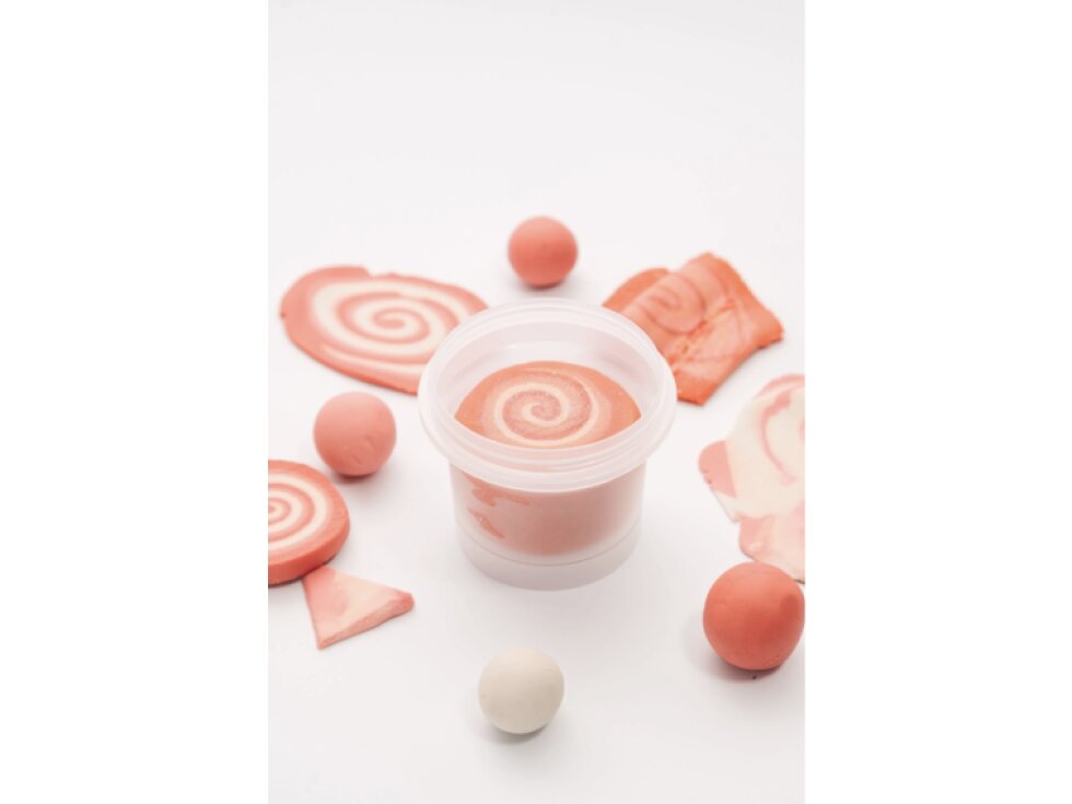 Noonchi organická modelína – Korálová (100g kelímek)