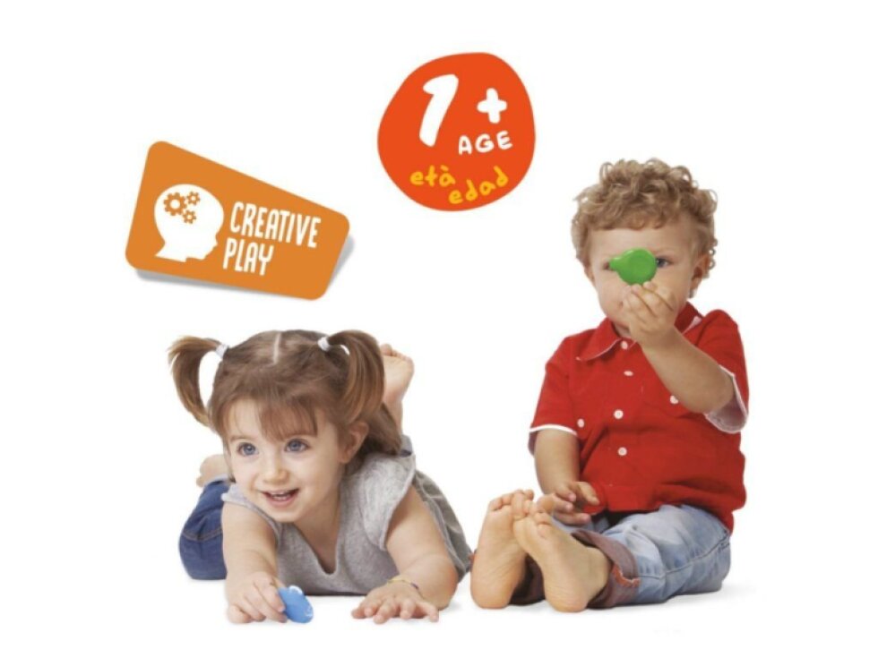Carioca – Baby Teddy voskovky 12 ks