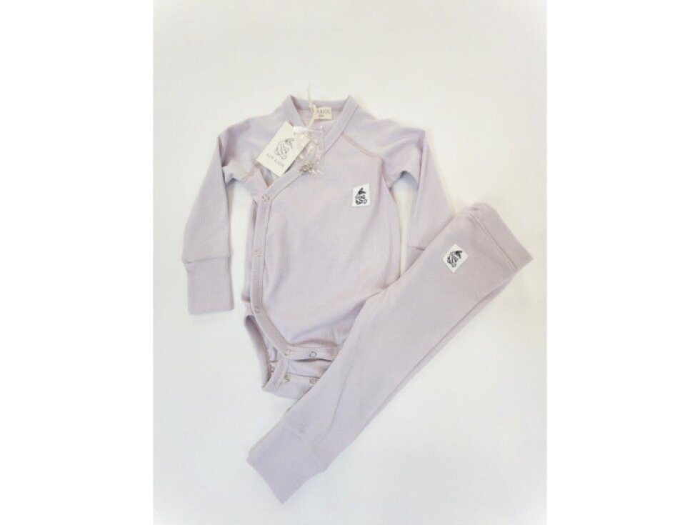 Legíny baby - lila 6-12