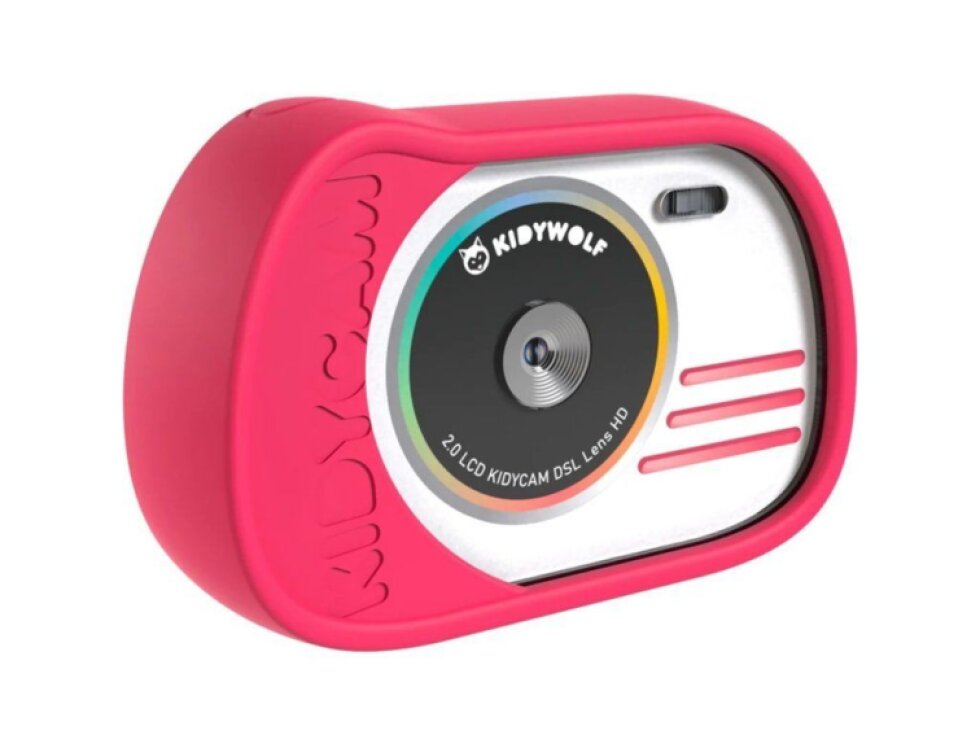 Dětský vodotěsný fotoaparát Kidywolf Kidycam - Pink