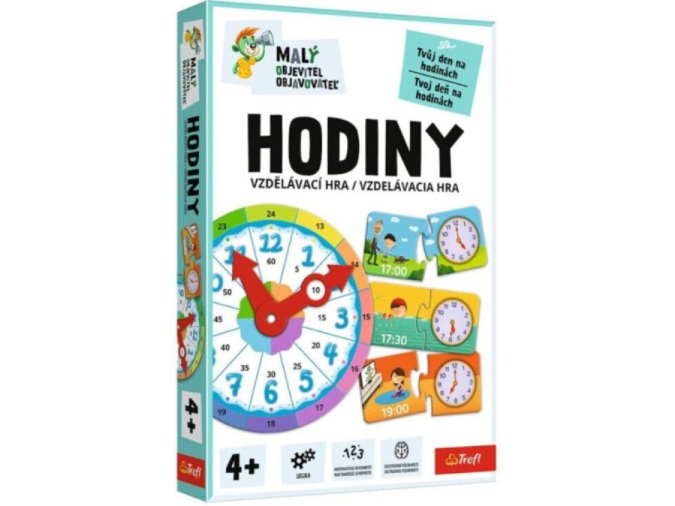 Malý objevitel Hodiny – vzdělávací společenská hra