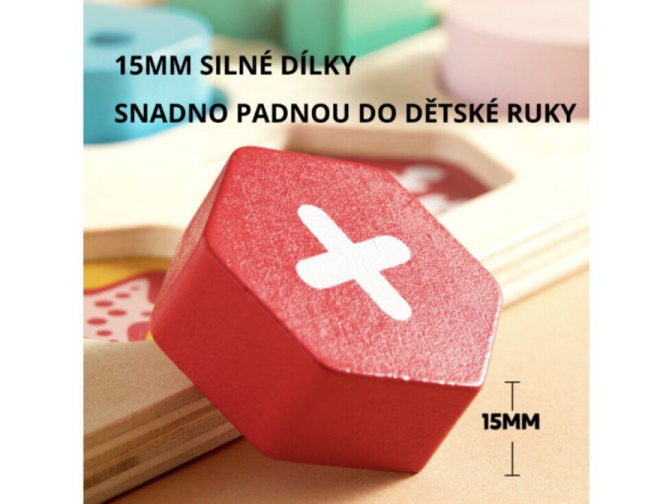 Vkládací puzzle Abeceda - 26 dílků