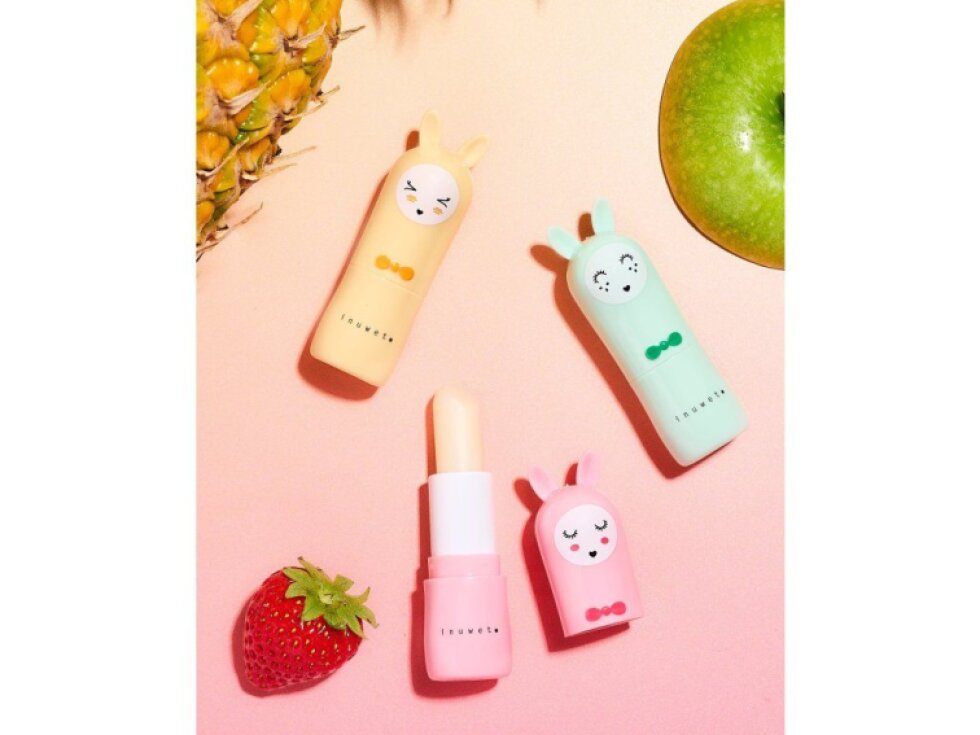 Inuwet Balzám na rty Pineapple Glitter Gold