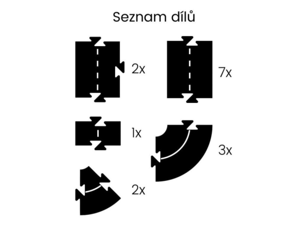 Silnice WoodyWay Osmička