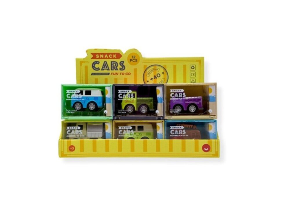 Autíčko s garáží – Snack Cars (edice 3)