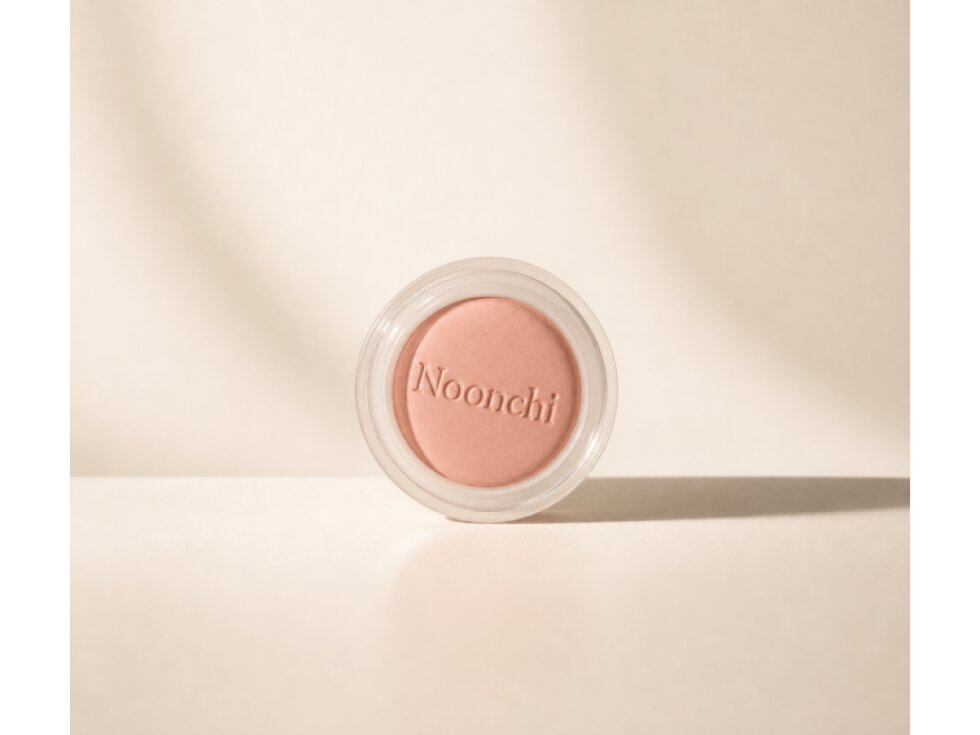 Noonchi organická modelína – pudrově růžová | BLUSH (100g kelímek)