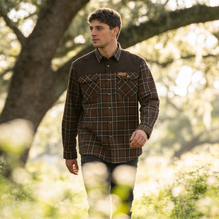 košile Douglas Nougat/Beige - Pinewood