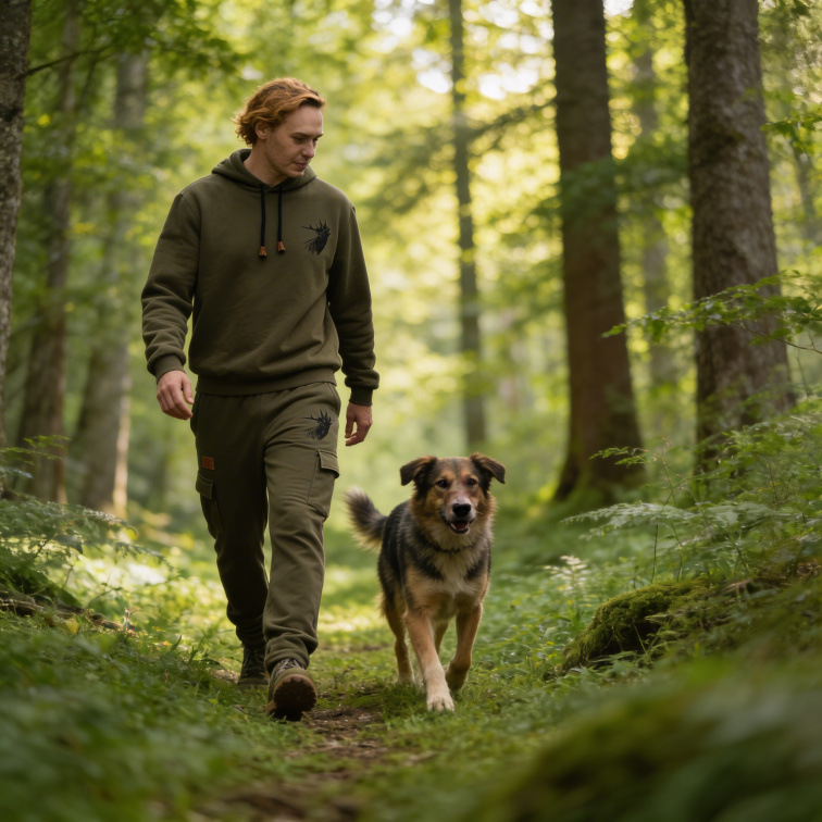 zelené tepláky s kapsami - C.I.T.
