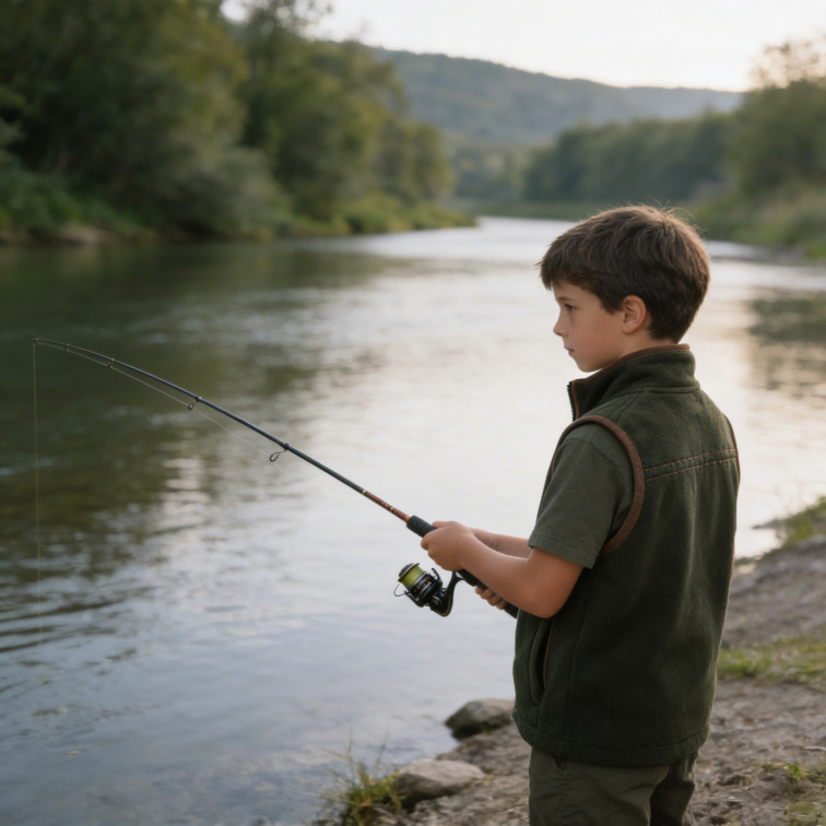 dětská vesta fleece Cumbria - Deerhunter