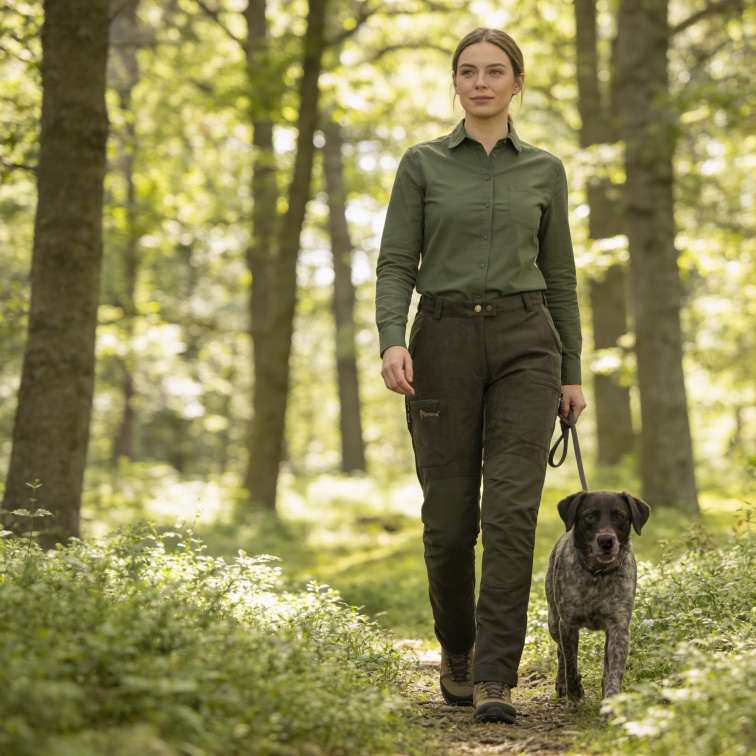kalhoty Caribou Hunt Ladies - Pinewood