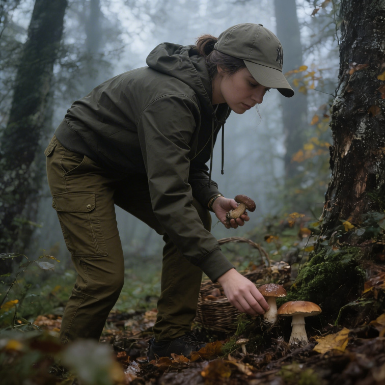 kalhoty Varnamo Vintage Canvas Ladies - Pinewood