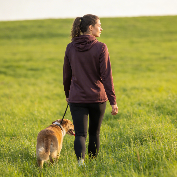 mikina Finnveden Hoodie Ladies Plum - Pinewood