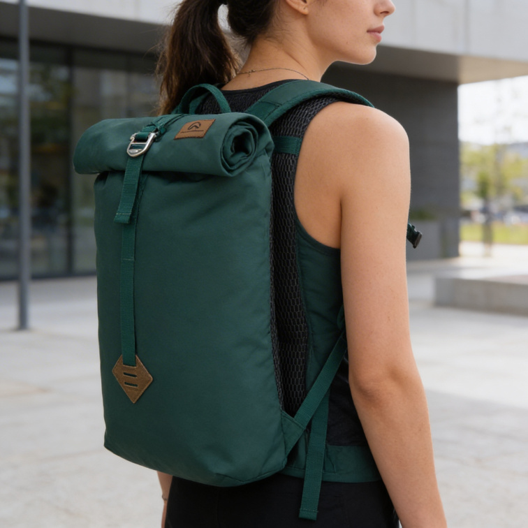 batoh městský Urban Roll Top Darkgreen - Northfinder