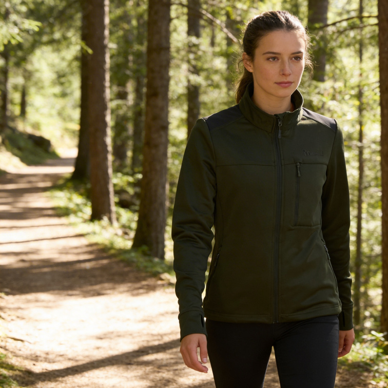 mikina Abisko Power Fleece Ladies - Pinewood