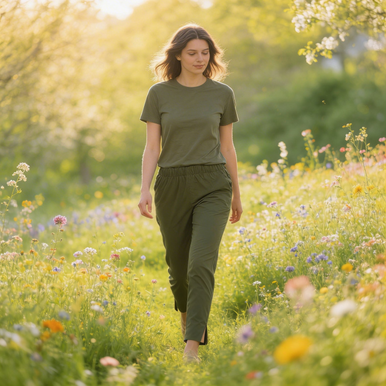 kalhoty Everyday Travel - Pinewood