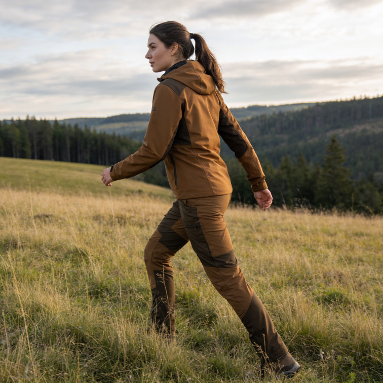 dámské kalhoty Caribou TC - Nougat - Pinewood