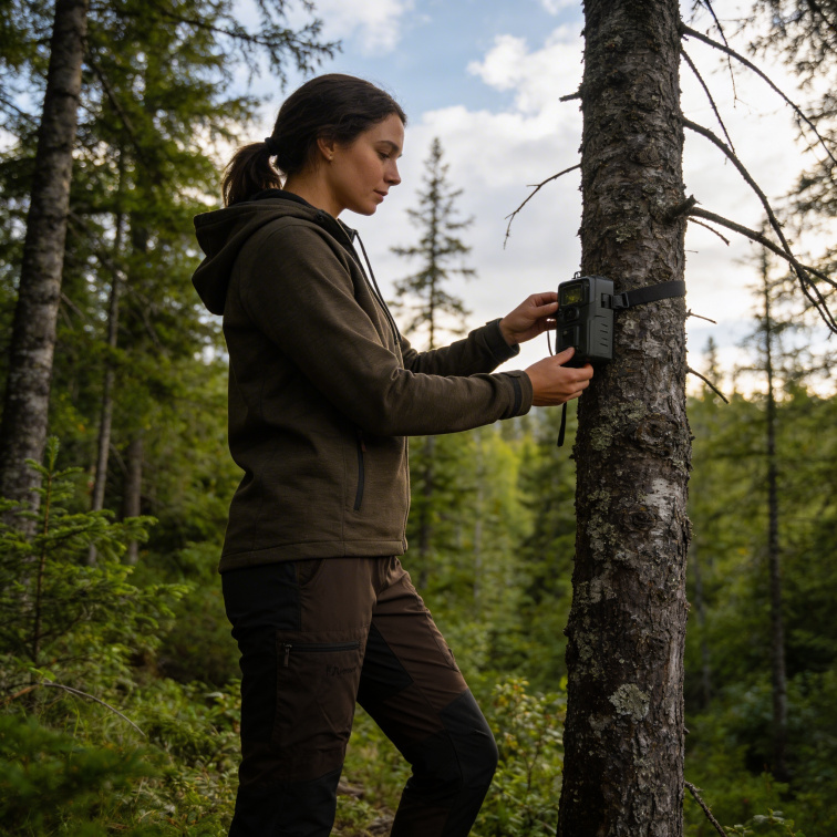 dámské kalhoty Caribou TC - Brown - Pinewood