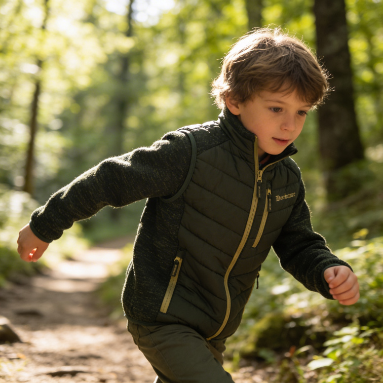 dětská vesta prošívaná Moor Padded - Deerhunter