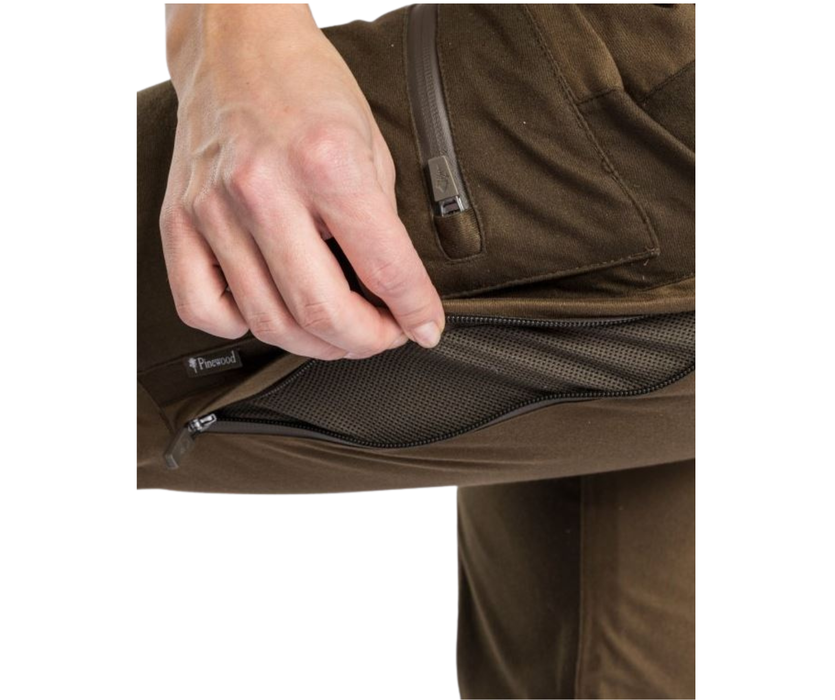 kalhoty Retriever Active Ladies Brown - Pinewood