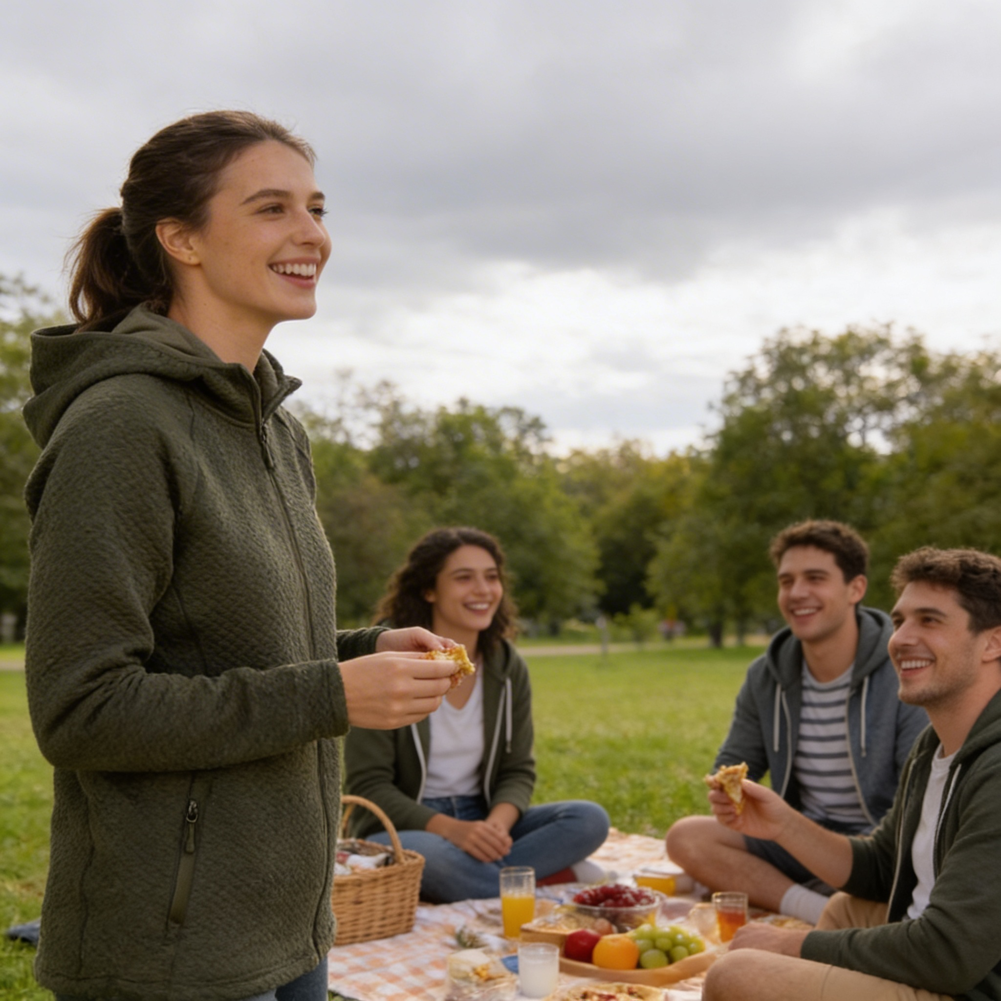 mikina Everyday Travel Hoodie Full Zip Ladies - Pinewood