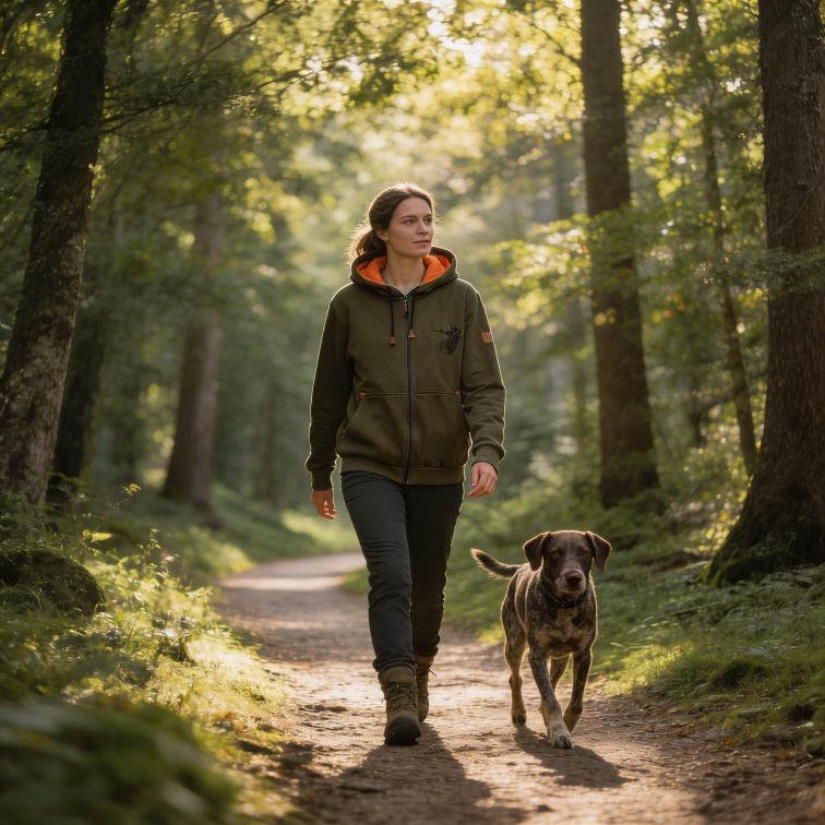 mikina na zip C.I.T. s kapucí