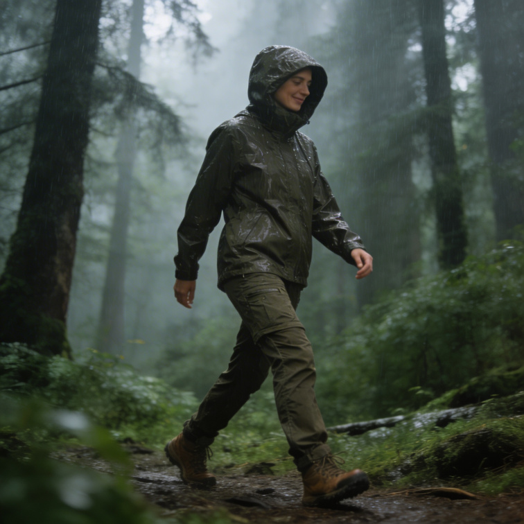 kalhoty Finnveden Hybrid Zip-Off ladies- Pinewood