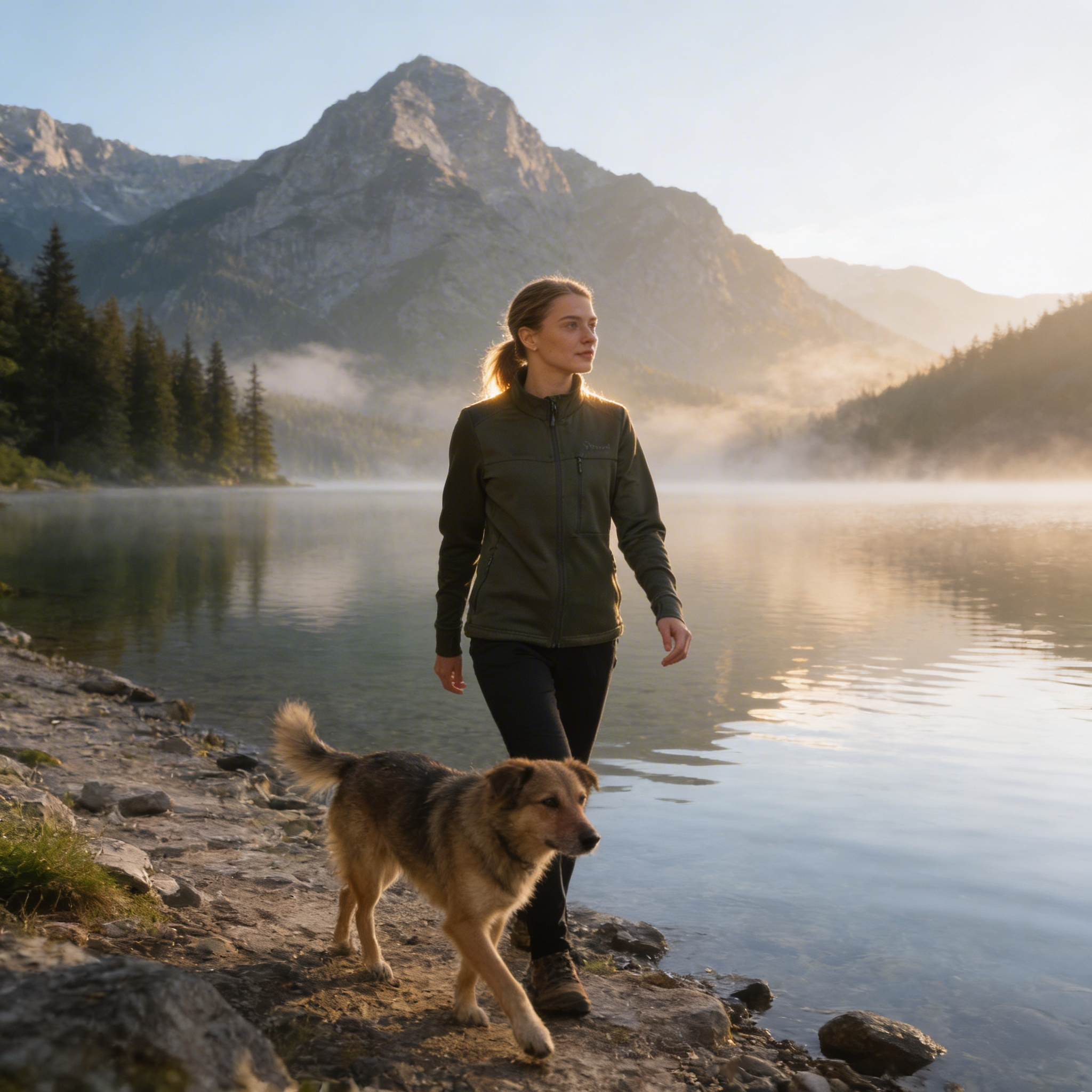 mikina Abisko Power Fleece Ladies - Pinewood