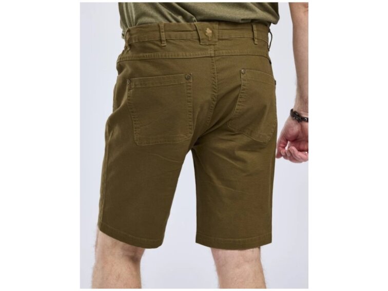 kraťasy Varnamo Vintage Canvas - Pinewood