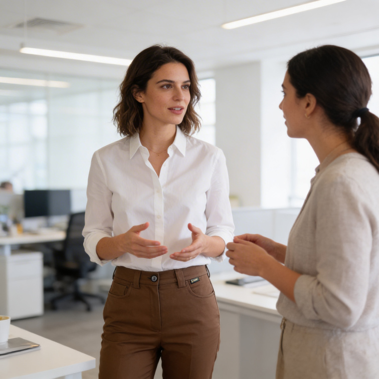 dámské hnědé kalhoty Zita - Margita