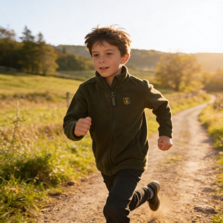 dětská fleecová mikina Atlas Light - Deerhunter
