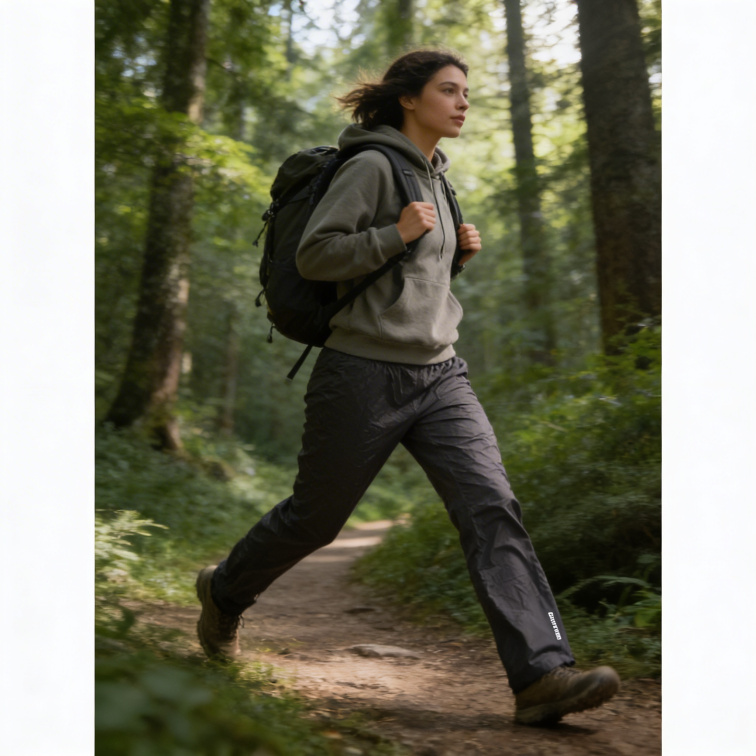 nepromokavé kalhoty Northkit Grey - Northfinder