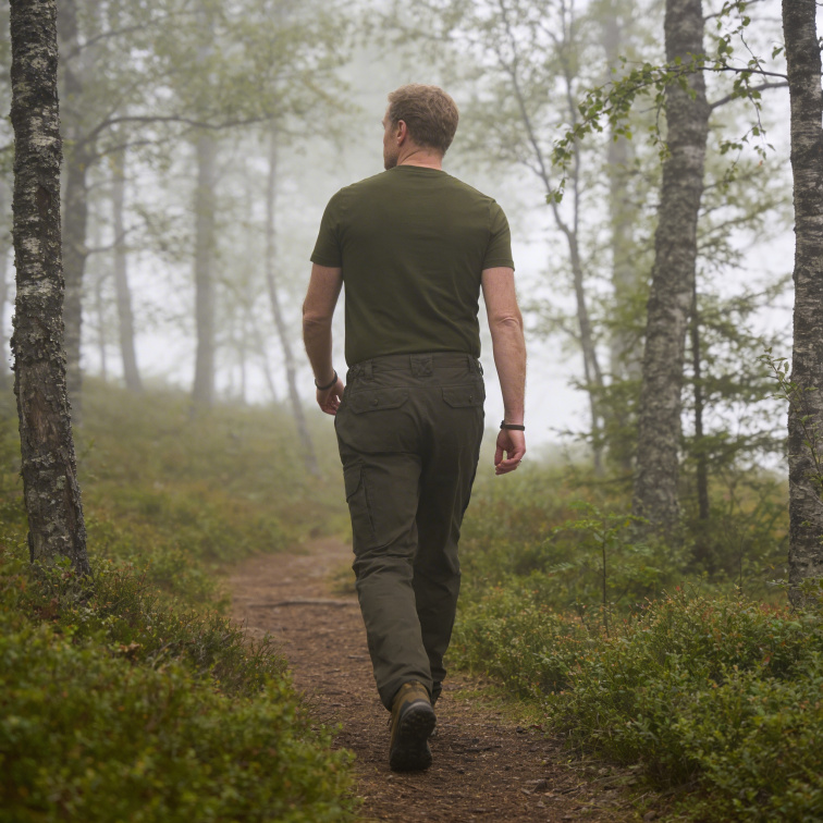 pánské kalhoty Finnveden Outdoor Dark Olive - Pinewood