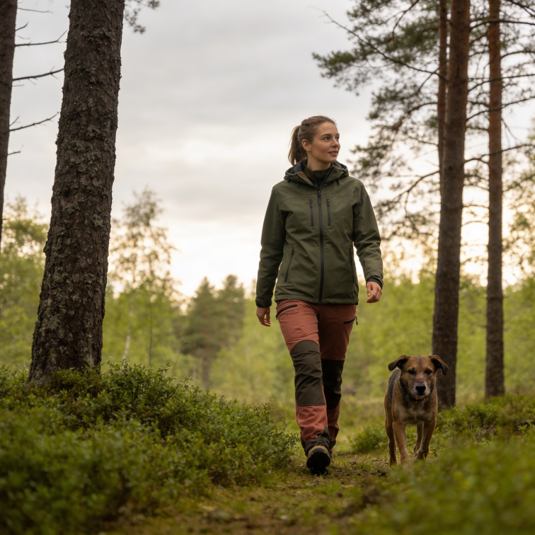 kalhoty Caribou Hunt Terracotta-Ladies - Pinewood