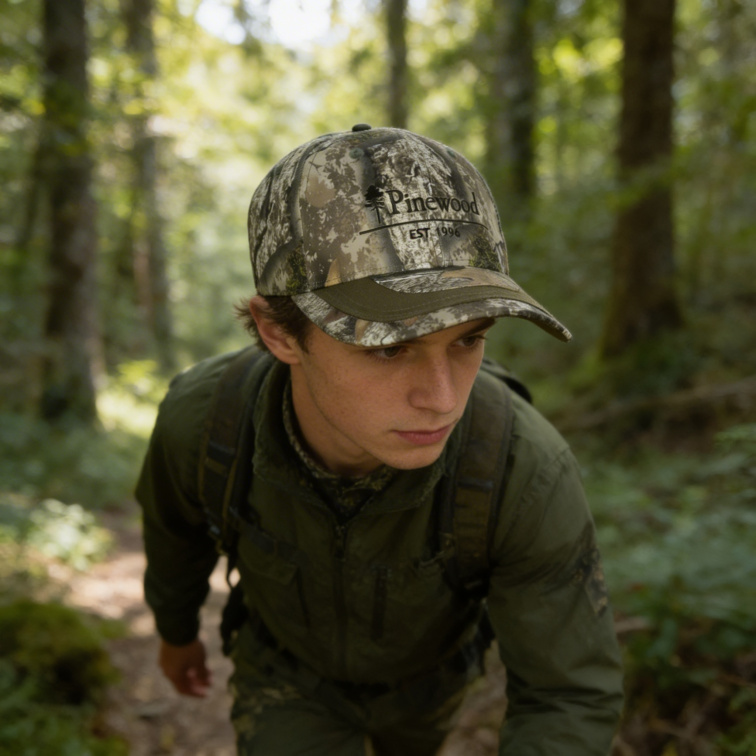 kšiltovka Hunters Camou Atera - Pinewood