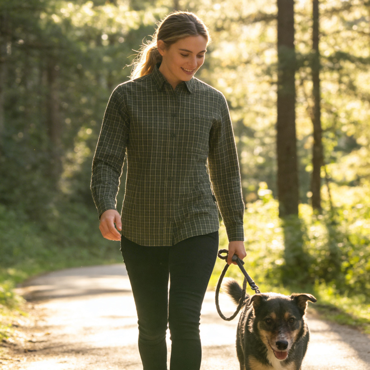 dámská košile Nydala Grouse - Pinewood