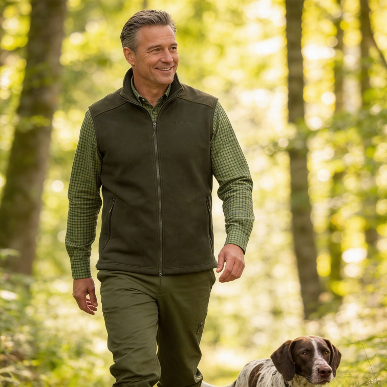 pánská vesta Smäland Forest - Pinewood