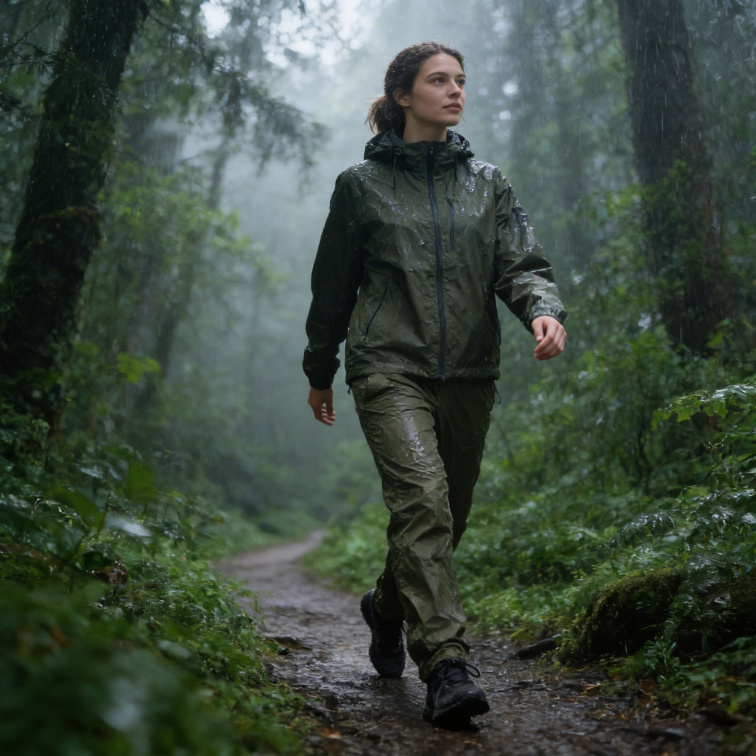 nepromokavé kalhoty Northcover Green Forest - Northfinder