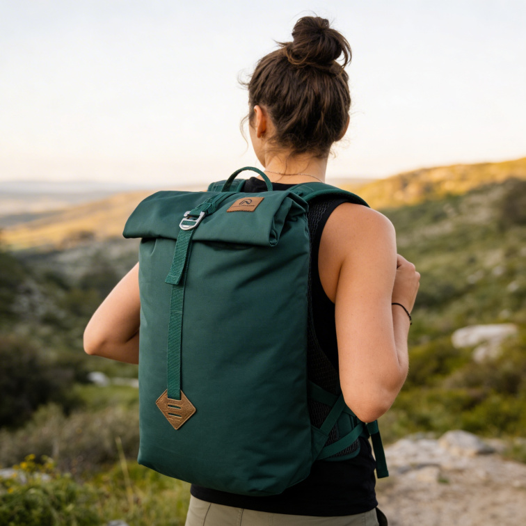 batoh městský Urban Roll Top Darkgreen - Northfinder