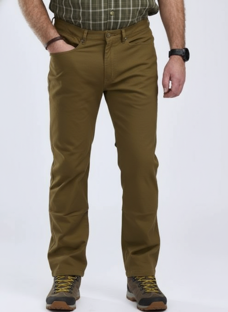 kalhoty Varnamo Vintage Canvas - Pinewood