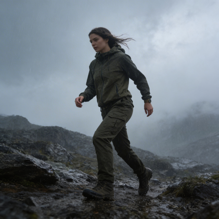 dámské kalhoty Finnveden Outdoor Mossgreen - Pinewood