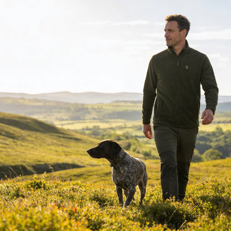 pánská fleecová mikina Atlas Light - Deerhunter