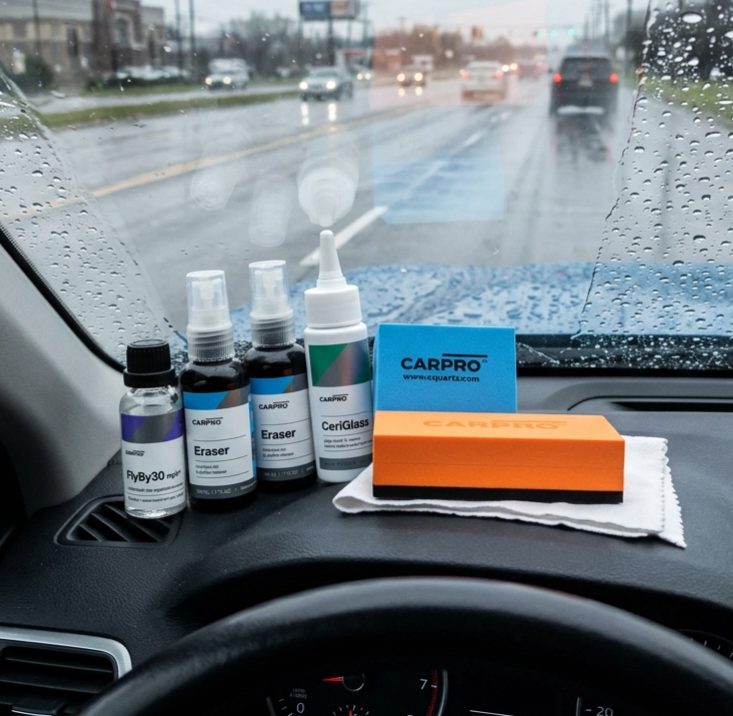 CarPro FlyBy30 kit 20 ml tekuté stěrače sada