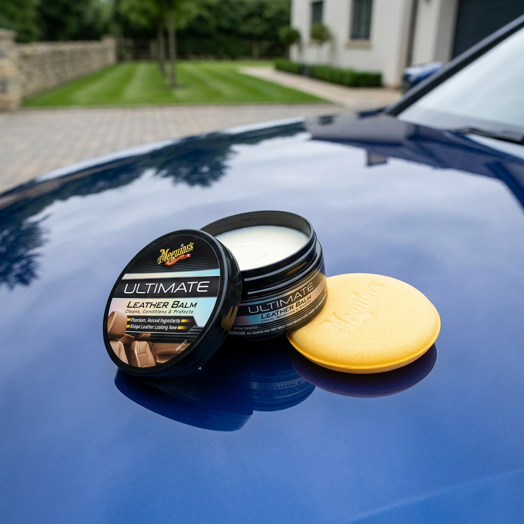 Meguiar's Ultimate Leather Balm - luxusní balzám na přírodní i umělou kůži, 160 g