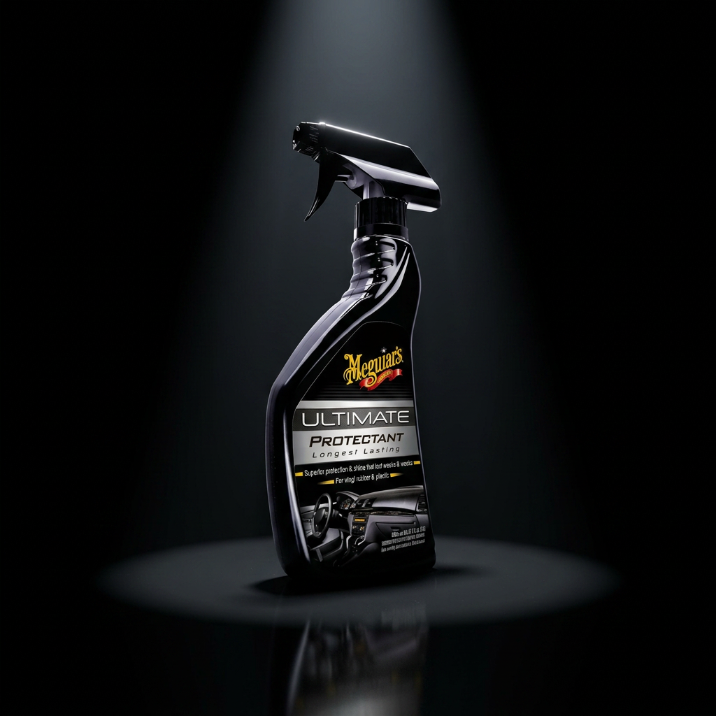 Meguiar's Ultimate Protectant Spray - oživovač a ochrana nelakovaných plastů v exteriéru i interiéru, 450 ml