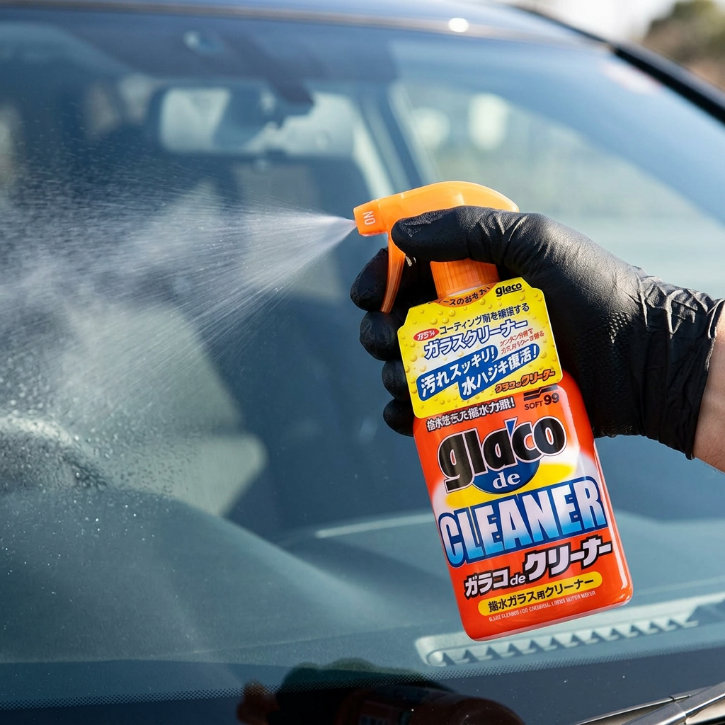 Soft99 Glaco De Cleaner 400 ml čistič a tekuté stěrače