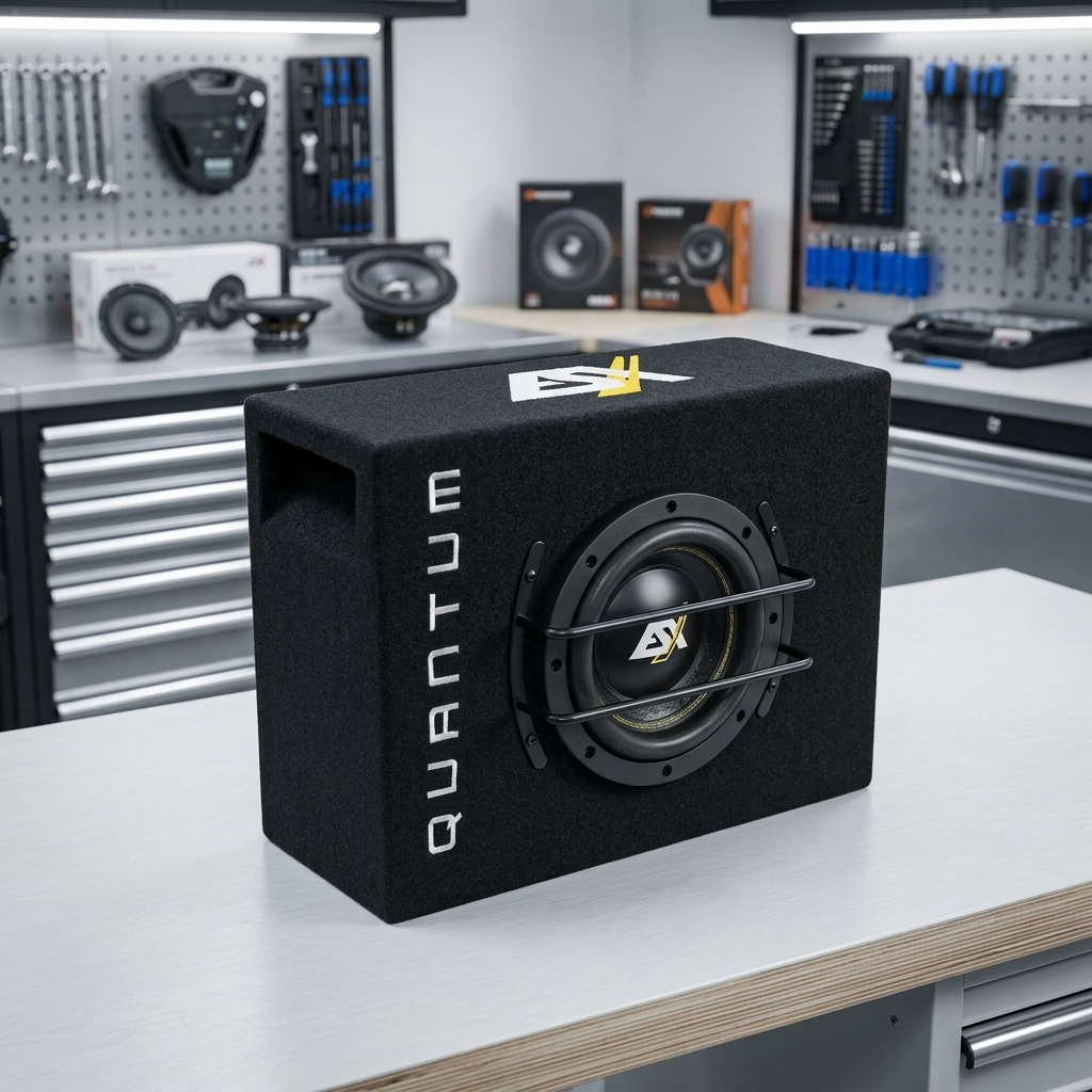 Subwoofer v boxu ESX QSB6