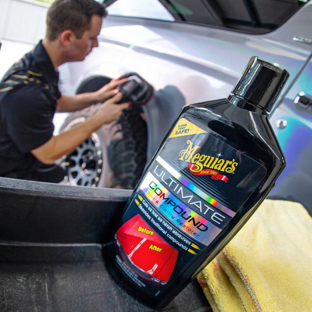 Meguiar's Ultimate Compound - naše nejúčinnější leštěnka na lak, 450 ml