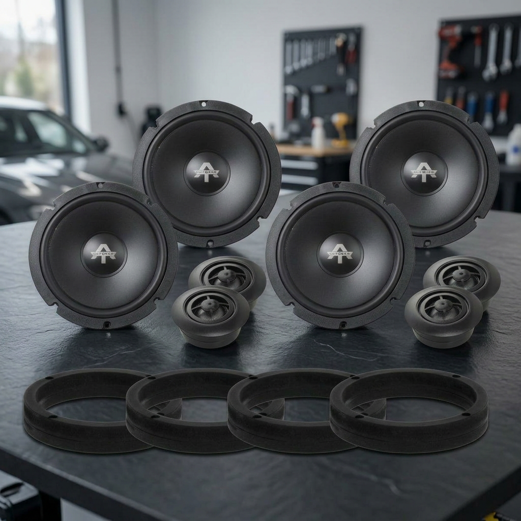 Přední a zadní reproduktory do Volkswagen Golf IV (1997-2003) - Autotek